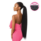 Outre Wrap Ponytail Pretty Quick Jumbo Kinky Straight 30"