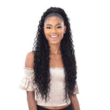 Milky Way Organique Ponytail Beach Curl 28"