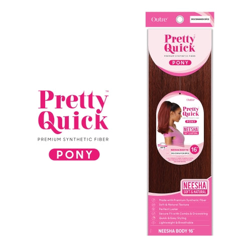 Outre Ponytail Pretty Quick Neesha Body 16"