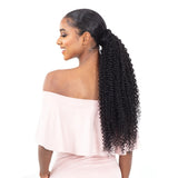 Milky Way Organique Pony Pro Easy Wrap Around Ponytail Bohemian Curl 32"