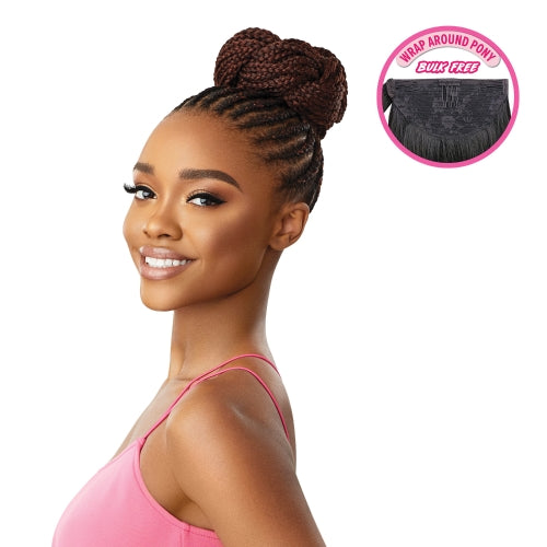 Outre Wrap Ponytail Pretty Quick Medium Box Braid 26"