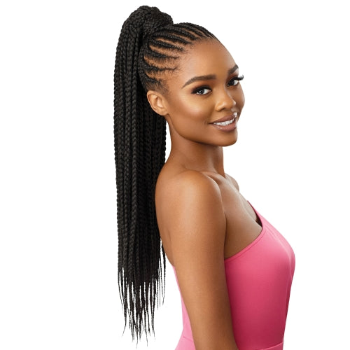 Outre Wrap Ponytail Pretty Quick Medium Box Braid 26"