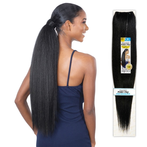 Milky Way Organique Pony Pro Easy Wrap Around Ponytail Natural Yaky 24"