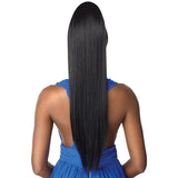 Sensationnel Synthetic Hair DrawString Ponytail Instant Pony And Bang Cami 30"