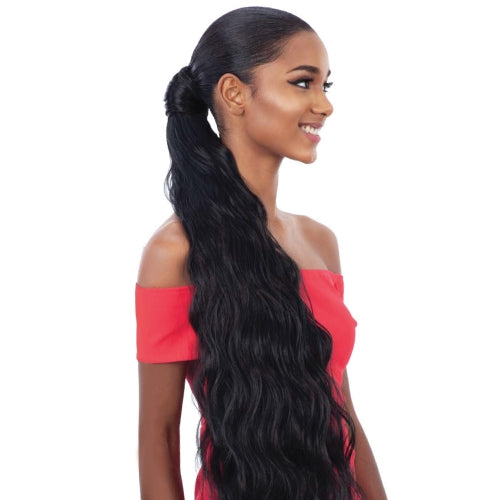 Milky Way Organique Pony Pro Easy Wrap Around Ponytail Body Wave 32"