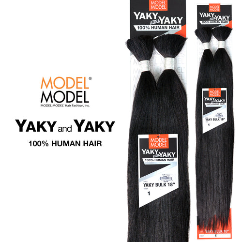 ModelModel Human Hair Braids Yaky And Yaky Yaky Bulk 18"