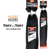 ModelModel Human Hair Braids Yaky And Yaky Yaky Bulk 18"