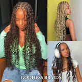 Starlet 100% Virgin Unprocessed Human Braiding Hair 4/27 Caramel Brown Highlight Wet N Wavy Super Bulk (18"-20")