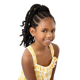 Outre Drawstring Ponytail Lil Looks Gold Cuffed Bomb Twists 12"