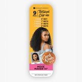 Sensationnel Textured Clip-Ins Weave Curls Kinks N Co Move Maker 14"