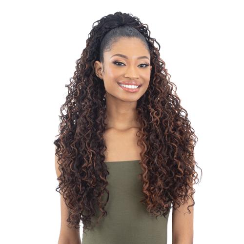 Milky Way Organique Ponytail Dominica Curl 28"