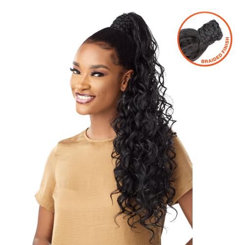 Sensationnel Ponytail Instant Pony Wrap Braided Loose Deep 26"