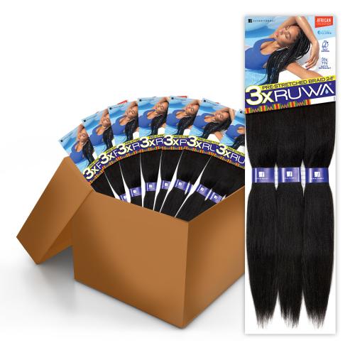 BOX DEAL Sensationnel Synthetic Hair Braids XPRESSION 3X Ruwa Pre-Stre –  Find Your New Look Today!