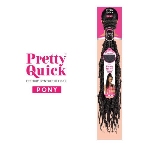 Outre Wrap Ponytail Pretty Quick Butterfly Jungle Wavy Box Braid 24"