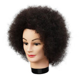 Annie 100% Human Hair Permed Mannequin Head Wendy 14"