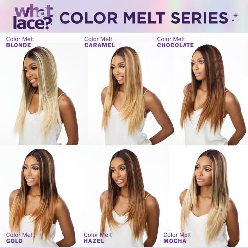 Sensationnel Human Hair Blend HD Lace Front Wig Cloud 9 What Lace Swiss Lace 13X6 Arabella 28"