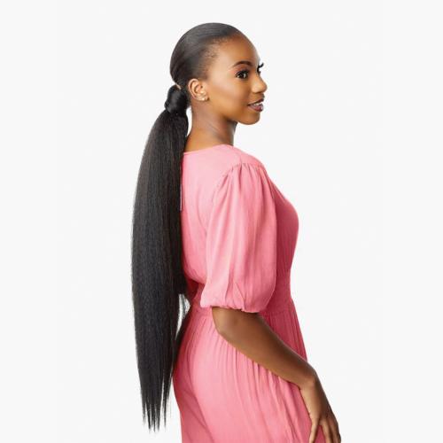 Sensationnel Ponytail Instant Pony Wrap Kinky Straight 30"