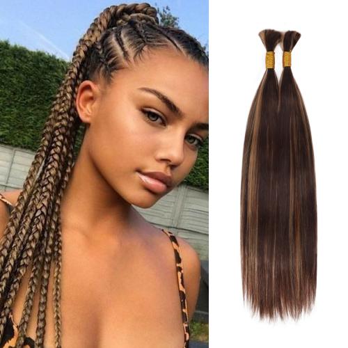 Starlet 100% Virgin Unprocessed Human Braiding Hair 4/27 Caramel Brown –  Find Your New Look Today!