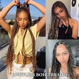 Starlet 100% Virgin Unprocessed Human Braiding Hair 4/27 Caramel Brown Highlight Wet N Wavy Super Bulk (18"-20")