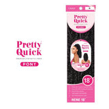 Outre Pretty Quick Drawstring Pony Nene 18"