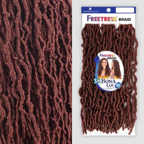 SHAKE N GO FreeTress Crochet Braids - 3X Kids Bohemian Curl 8