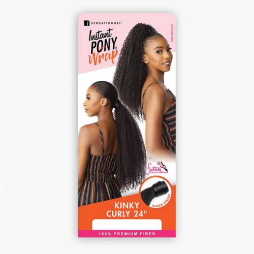 Sensationnel Ponytail Instant Pony Wrap Kinky Curly 24"