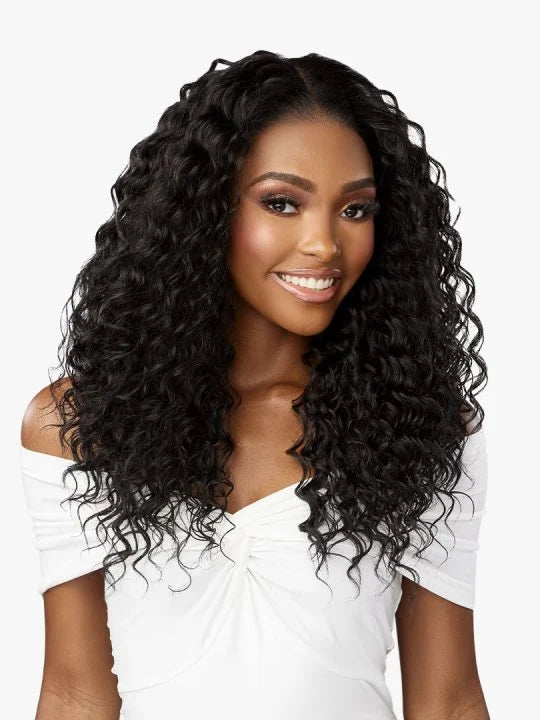 BARE LACE WIG_ 13X6 UNIT 2 Layered straight style with light yaki texture.