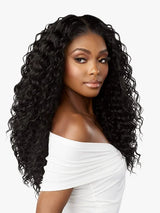 BARE LACE WIG_ 13X6 UNIT 2 Layered straight style with light yaki texture.