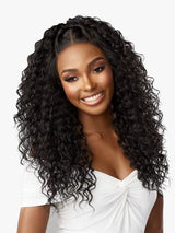 BARE LACE WIG_ 13X6 UNIT 2 Layered straight style with light yaki texture.