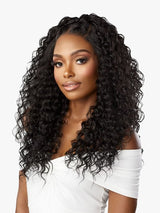 BARE LACE WIG_ 13X6 UNIT 2 Layered straight style with light yaki texture.