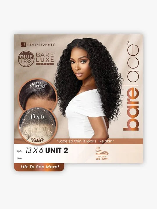 BARE LACE WIG_ 13X6 UNIT 2 Layered straight style with light yaki texture.