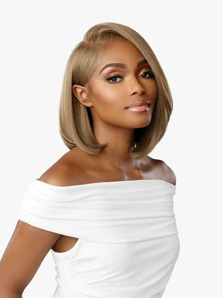 BARE LACE WIG_ 13X6 UNIT 3 Yaki textured bob style.