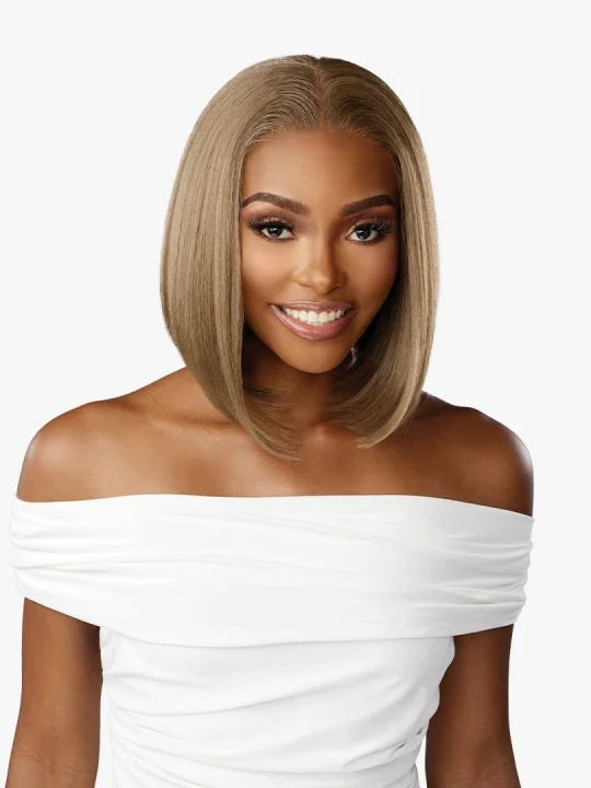 BARE LACE WIG_ 13X6 UNIT 3 Yaki textured bob style.