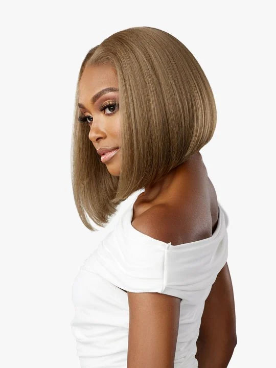 BARE LACE WIG_ 13X6 UNIT 3 Yaki textured bob style.