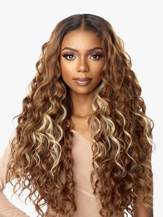 LYSHA Long, loose spiral curls