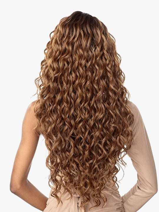 LYSHA Long, loose spiral curls