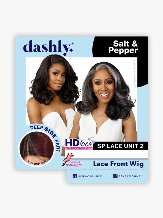 DASHLY LACE WIG SALT & PEPPER – SP UNIT 2