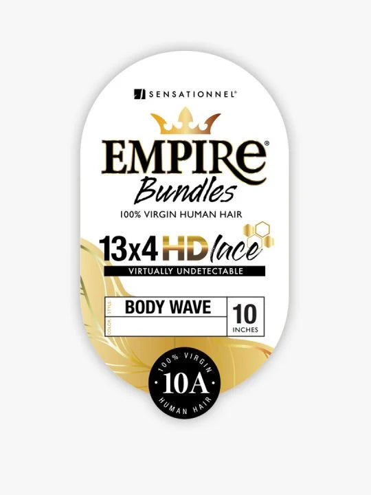 EMPIRE BUNDLES 13×4 HD CLOSURE BODY WAVE