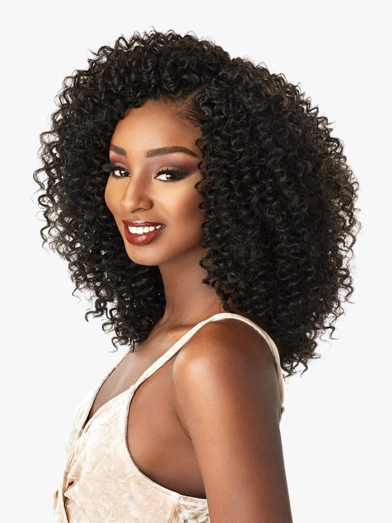 ISLAND TWIST 12″ Curl pattern perfect for a vacation or night out on the town. 12” version of current Island Twist 18” items.