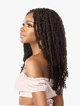 2X BOX BUTTERFLY 18″ Box braids with curls sticking out, Box Butterfly Braids with curly ends