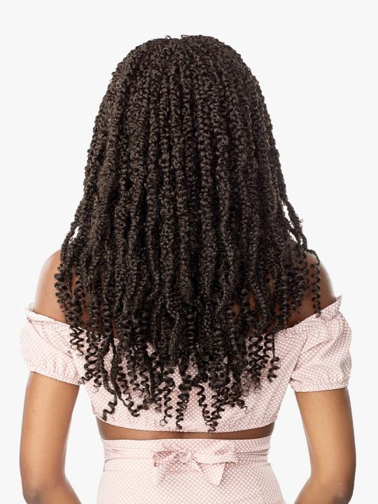 2X BOX BUTTERFLY 18″ Box braids with curls sticking out, Box Butterfly Braids with curly ends