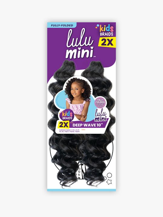 LULU MINI 2X DEEP WAVE 10″ Short Deep Wave style in 10”