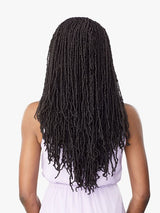 2X MICRO LOCS 18″ Thinner strands of locs, Textured strands give a more natural finished look