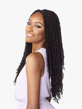 2X MICRO LOCS 18″ Thinner strands of locs, Textured strands give a more natural finished look