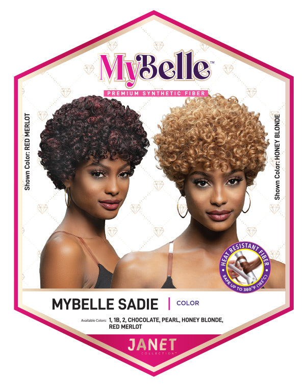 JANET MYBELLE SADIE WIG PREMIUM SYNTHETIC HAIR