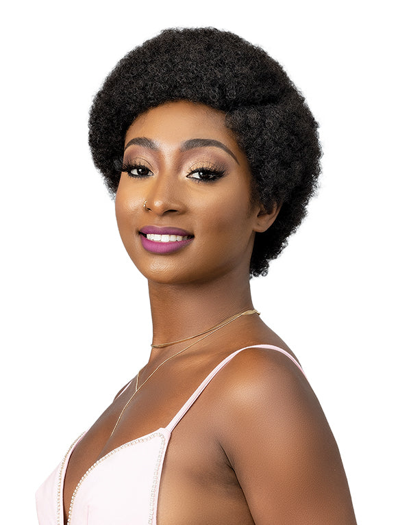 Janet NATURAL AFRO ABBO WIG PREMIUM SYNTHETIC HAIR