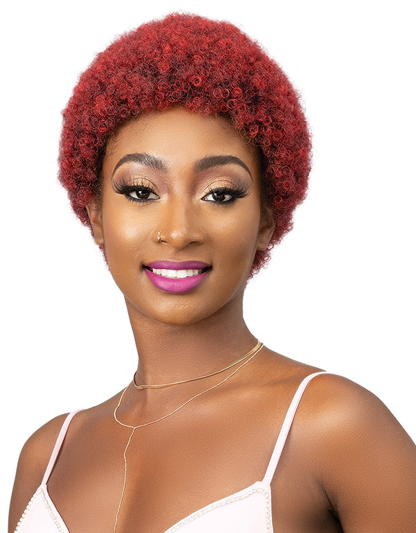 Janet NATURAL AFRO ABBO WIG PREMIUM SYNTHETIC HAIR