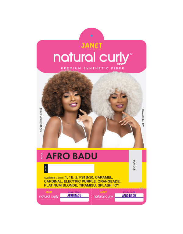 Janet NATURAL AFRO BADU WIG PREMIUM SYNTHETIC HAIR