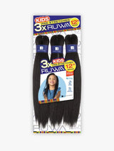 3X RUWA PRE-STRETCHED KIDS BRAID 12″ Ruwa Pre-stretched braid item in a shorter length for kids