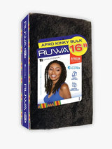 RUWA AFRO KINKY BULK 16″ Afro Kinky Bulk